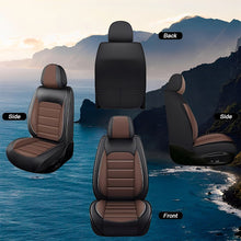 Load image into Gallery viewer, Luxury Universal Fit Car Seat Covers – Breathable Faux Leather Full Set for Cars &amp; Trucks