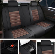 Load image into Gallery viewer, Luxury Universal Fit Car Seat Covers – Breathable Faux Leather Full Set for Cars &amp; Trucks
