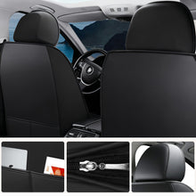 Load image into Gallery viewer, Luxury Universal Fit Car Seat Covers – Breathable Faux Leather Full Set for Cars &amp; Trucks