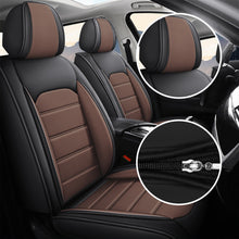 Load image into Gallery viewer, Luxury Universal Fit Car Seat Covers – Breathable Faux Leather Full Set for Cars &amp; Trucks