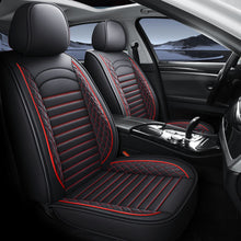 Load image into Gallery viewer, 5-Piece Car Seat Covers Full Set – Universal Faux Leather Cushions for Cars, SUVs &amp; Trucks