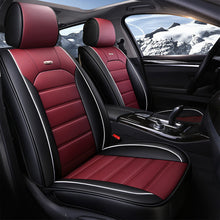 Load image into Gallery viewer, Universal Faux Leather Car Seat Covers – 5-Piece Waterproof Seat Protector for Most Vehicles