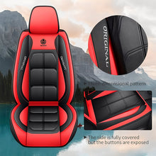 Load image into Gallery viewer, Waterproof Faux Leather Car Seat Covers – 5-Piece Universal Fit for Cars, SUVs &amp; Trucks