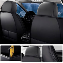 Load image into Gallery viewer, Full Set Car Seat Covers, Universal Leather Waterproof 5-Seat Protector – Front &amp; Back Coverage for Most Sedans, SUVs &amp; Trucks
