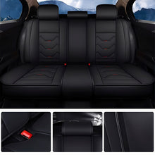 Load image into Gallery viewer, Full Set Car Seat Covers, Universal Leather Waterproof 5-Seat Protector – Front &amp; Back Coverage for Most Sedans, SUVs &amp; Trucks