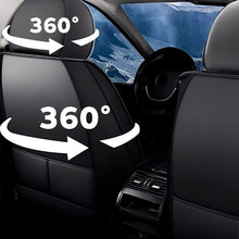 Load image into Gallery viewer, Full Set Car Seat Covers, Universal Leather Waterproof 5-Seat Protector – Front &amp; Back Coverage for Most Sedans, SUVs &amp; Trucks