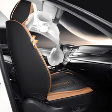 Load image into Gallery viewer, 5-Piece Universal Faux Leather Car Seat Covers – Waterproof Cushion Protectors for All Vehicles