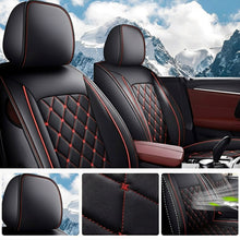 Load image into Gallery viewer, Luxury Car Seat Covers – Premium Faux Leather, Waterproof Full Set for 5-Seat Cars, SUVs &amp; Trucks