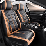 5-Piece Universal Faux Leather Car Seat Covers – Waterproof Cushion Protectors for All Vehicles