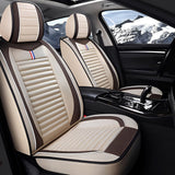 Cotton Linen Car Seat Covers Full Set – Durable, Eco-Friendly & Easy Install for 5-Seat Vehicles