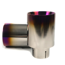 Load image into Gallery viewer, Premium Titanium Exhaust Tips 3.5″/4″/5″ – Bolt-On Upgrade for GTR R35, Dodge Charger, Mustang