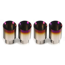 Load image into Gallery viewer, Premium Titanium Exhaust Tips 3.5″/4″/5″ – Bolt-On Upgrade for GTR R35, Dodge Charger, Mustang