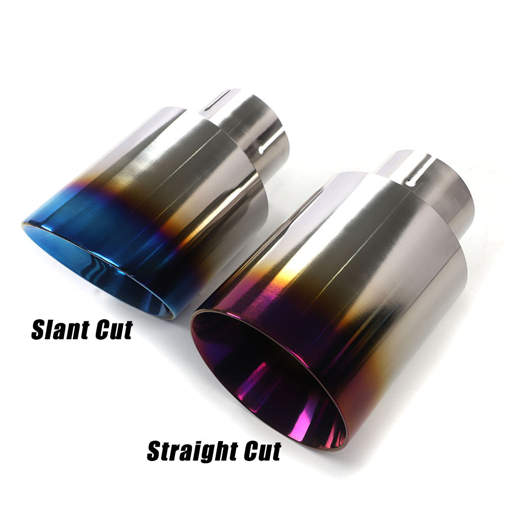 Premium Titanium Exhaust Tips 3.5″/4″/5″ – Bolt-On Upgrade for GTR R35, Dodge Charger, Mustang