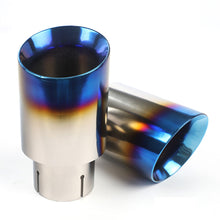 Load image into Gallery viewer, Premium Titanium Exhaust Tips 3.5″/4″/5″ – Bolt-On Upgrade for GTR R35, Dodge Charger, Mustang