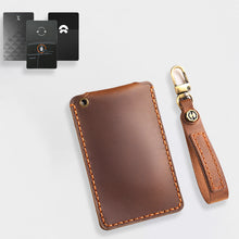Load image into Gallery viewer, Genuine Leather Key Fob Cover for Tesla Model 3/Y/S/X