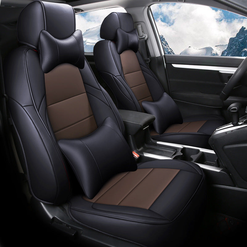 Custom Leather Car Seat Cover Full Set Special For Honda CRV(2012-2026)