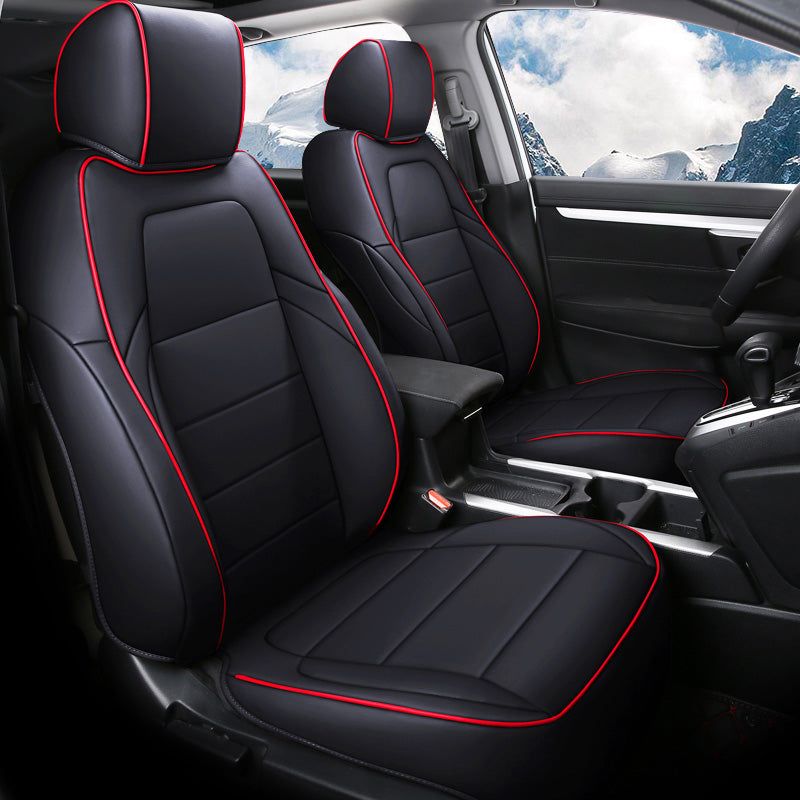 Custom Leather Car Seat Cover Full Set Special For Honda CRV(2012-2026)