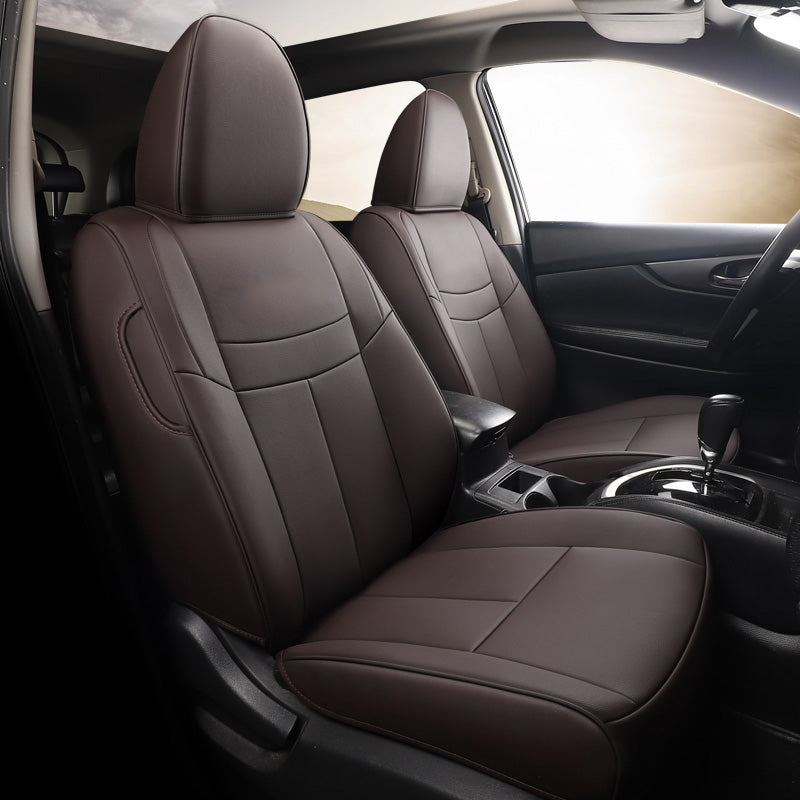 Custom Leather Car Seat Covers Full Set Special For Nissan Rogue (2014-2025)