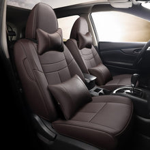 Load image into Gallery viewer, Custom Leather Car Seat Covers Full Set Special For Nissan Rogue (2014-2025)