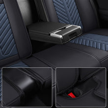 Load image into Gallery viewer, AmanCarport Car Seat Covers Faux Leather 5-Piece Set - Universal Fit for SUV, Truck, Sedan &amp; Most Vehicles