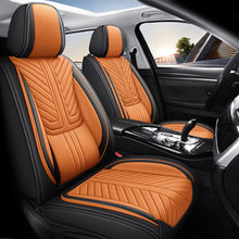 Load image into Gallery viewer, AmanCarport Car Seat Covers Faux Leather 5-Piece Set - Universal Fit for SUV, Truck, Sedan &amp; Most Vehicles