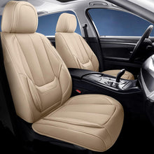 Load image into Gallery viewer, Amancarport Universal Waterproof Nappa Leather Car Seat Covers Fit Most Sedans SUVs and Trucks