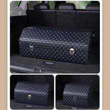 Load image into Gallery viewer, Car Storage Box With Foldable Leather Waterproof