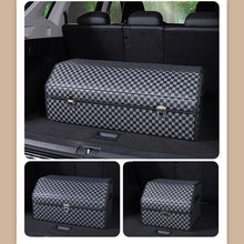 Load image into Gallery viewer, Car Storage Box With Foldable Leather Waterproof